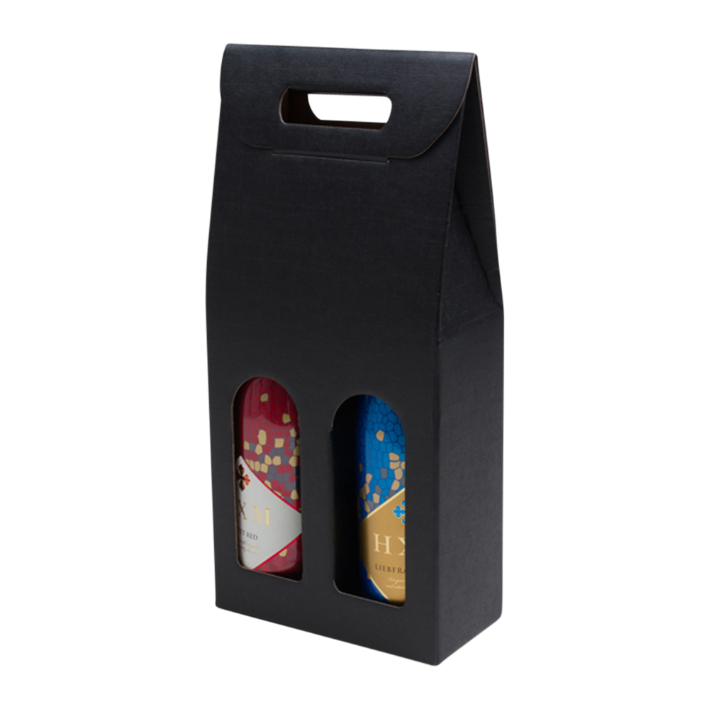 2 bottle wine carrying case