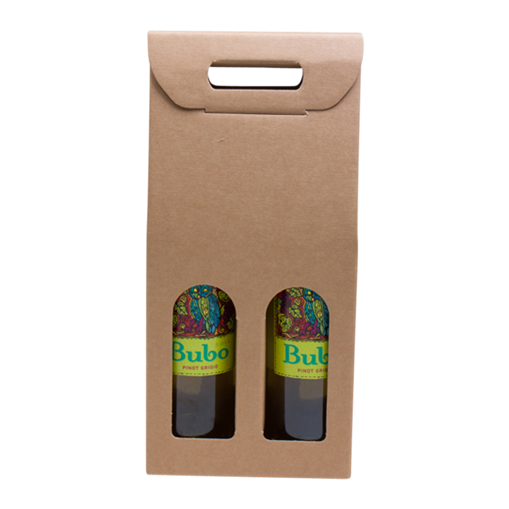 2 bottle wine carrier