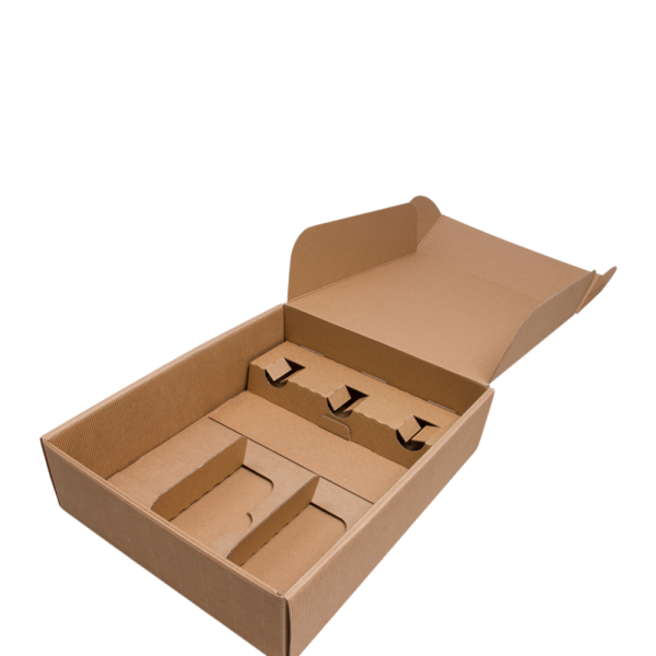 6-Bottle Wooden Gift Box | VIATEMPIA.COM