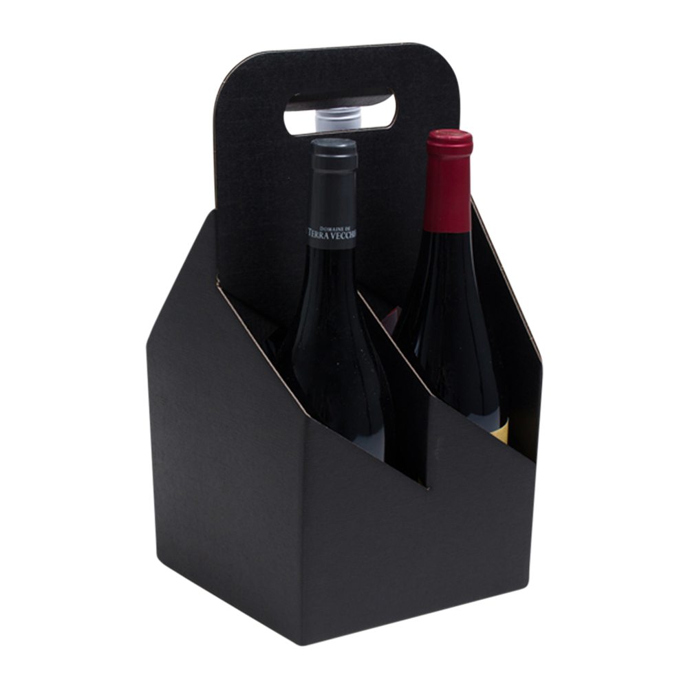 Wholesale 4 Bottle Wine Carrier Wine N Gear