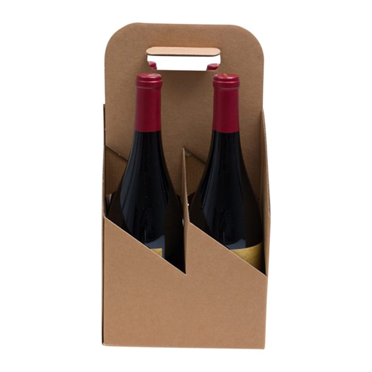 Wholesale 4-Bottle Wine Carrier - Wine-n-Gear