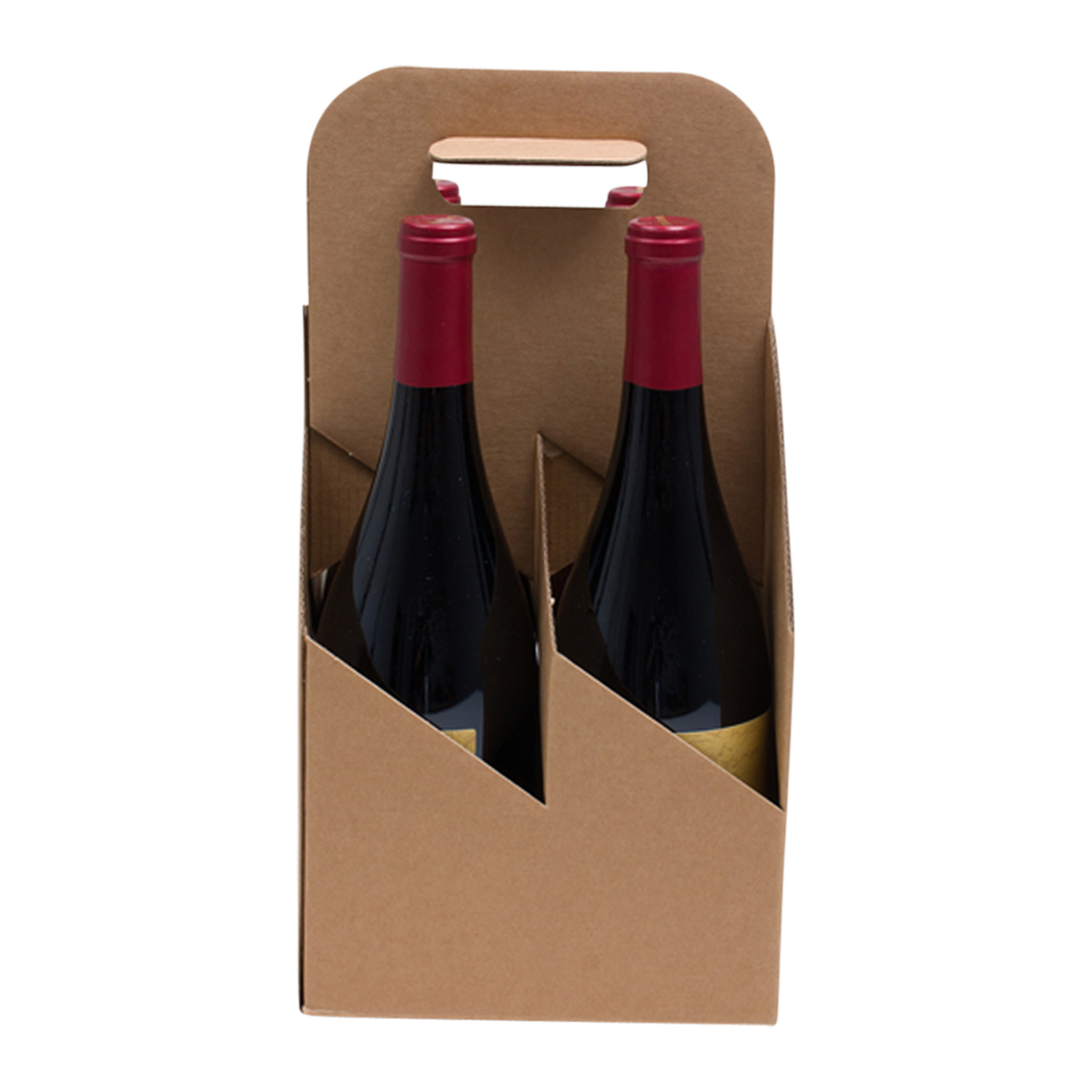 4 bottle wine carrier bag