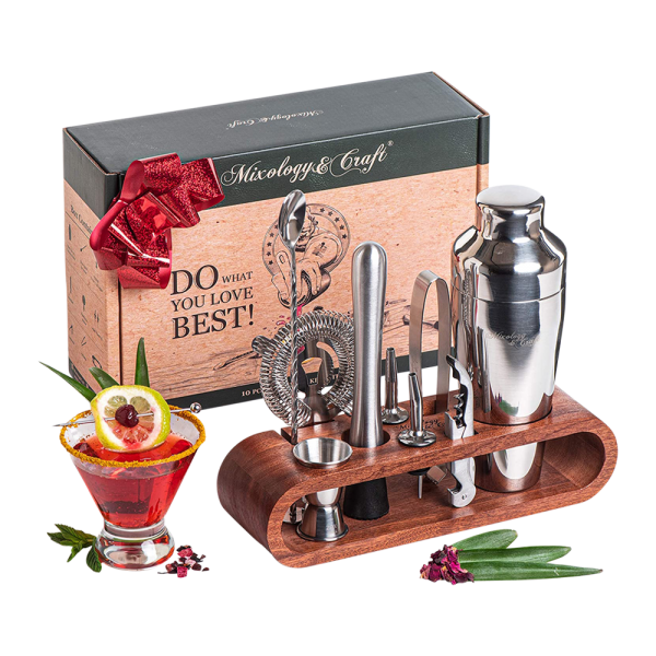 Luxury Drinkstuff Cocktail Kit, Cocktail Gift Set Bar Set