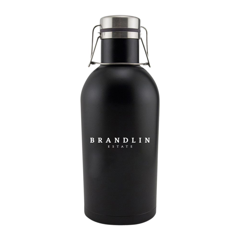 64 oz Growler - Premium - Black