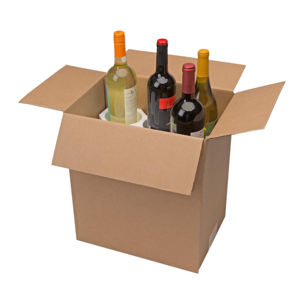Wholesale 6 Bottle Styrofoam Wine Shipper Wine N Gear