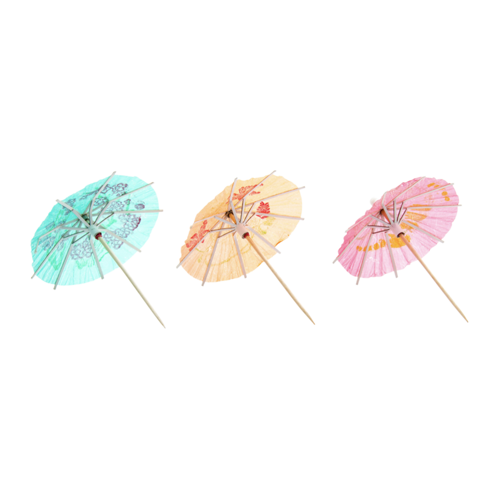 Wholesale Full Color Cocktail Umbrella Picks - Wine-n-Gear