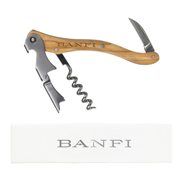 Olea Waiter's Corkscrew with Olivewood Handle