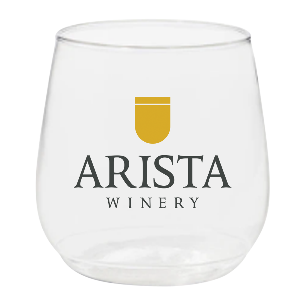 12 oz. Bulk 48 Ct. Personalized Here for the Boos Stemless Reusable Plastic Wine  Glasses