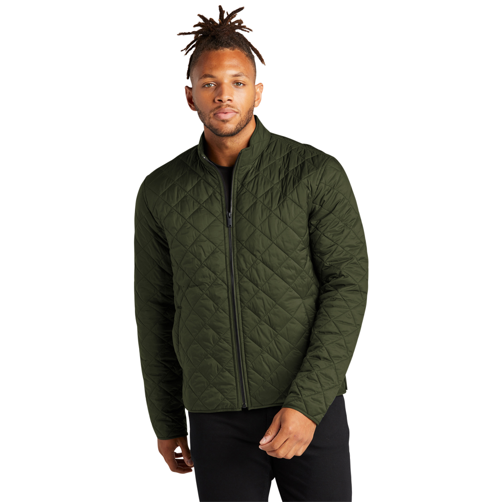 Wholesale Men S Quilted Bomber Jacket Wine N Gear   WNG 528 Jacket Quilted Men 5 Green 