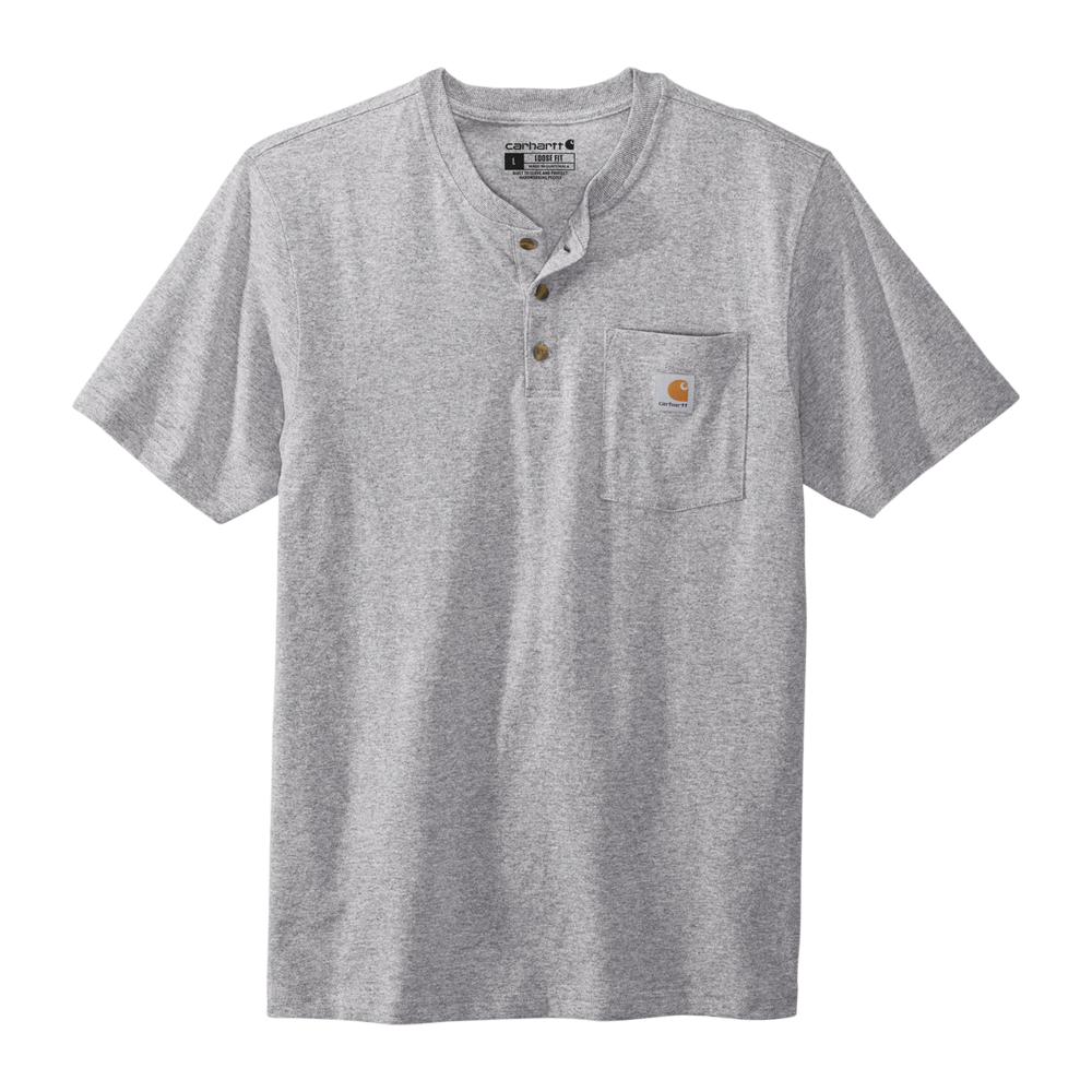 Wholesale Carhartt® Short Sleeve Henley - Wine-n-Gear