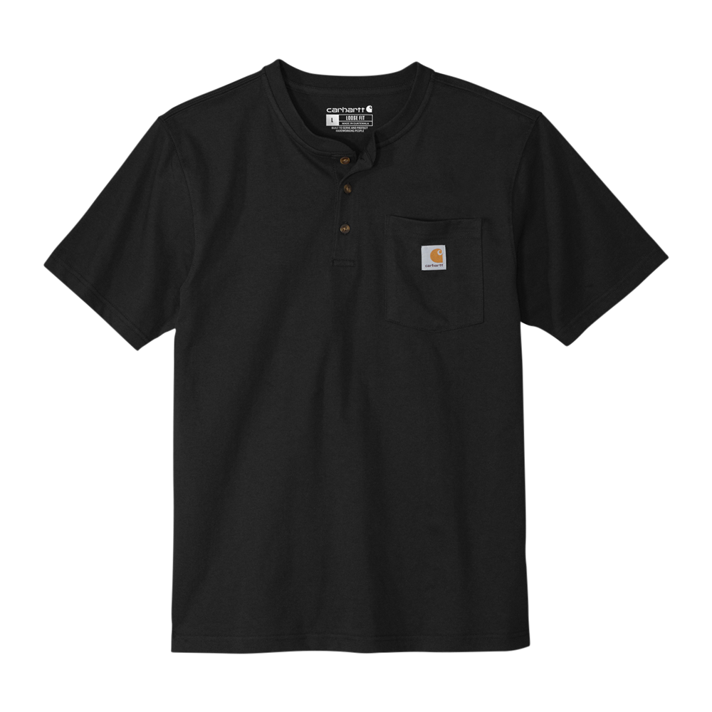 Wholesale Carhartt® Short Sleeve Henley - Wine-n-Gear