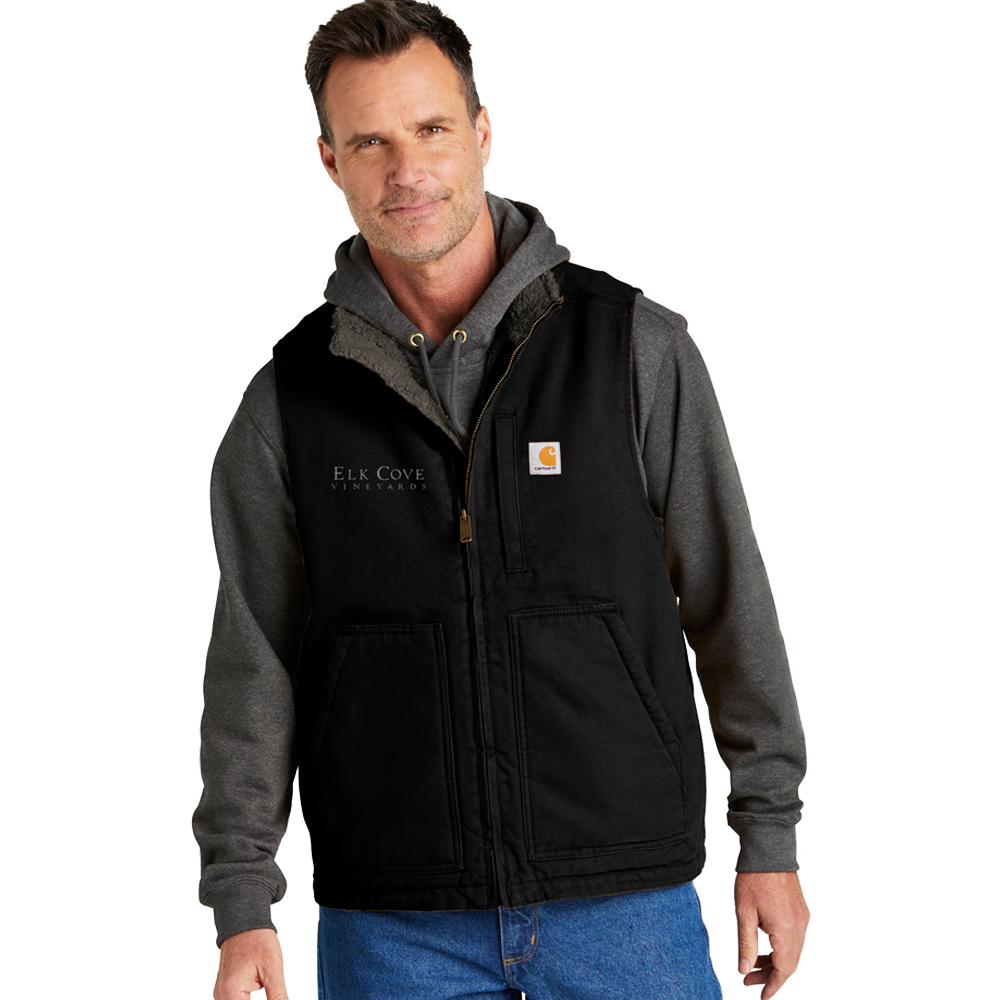 Wholesale Carhartt® Sherpa-Lined Vest - Wine-n-Gear