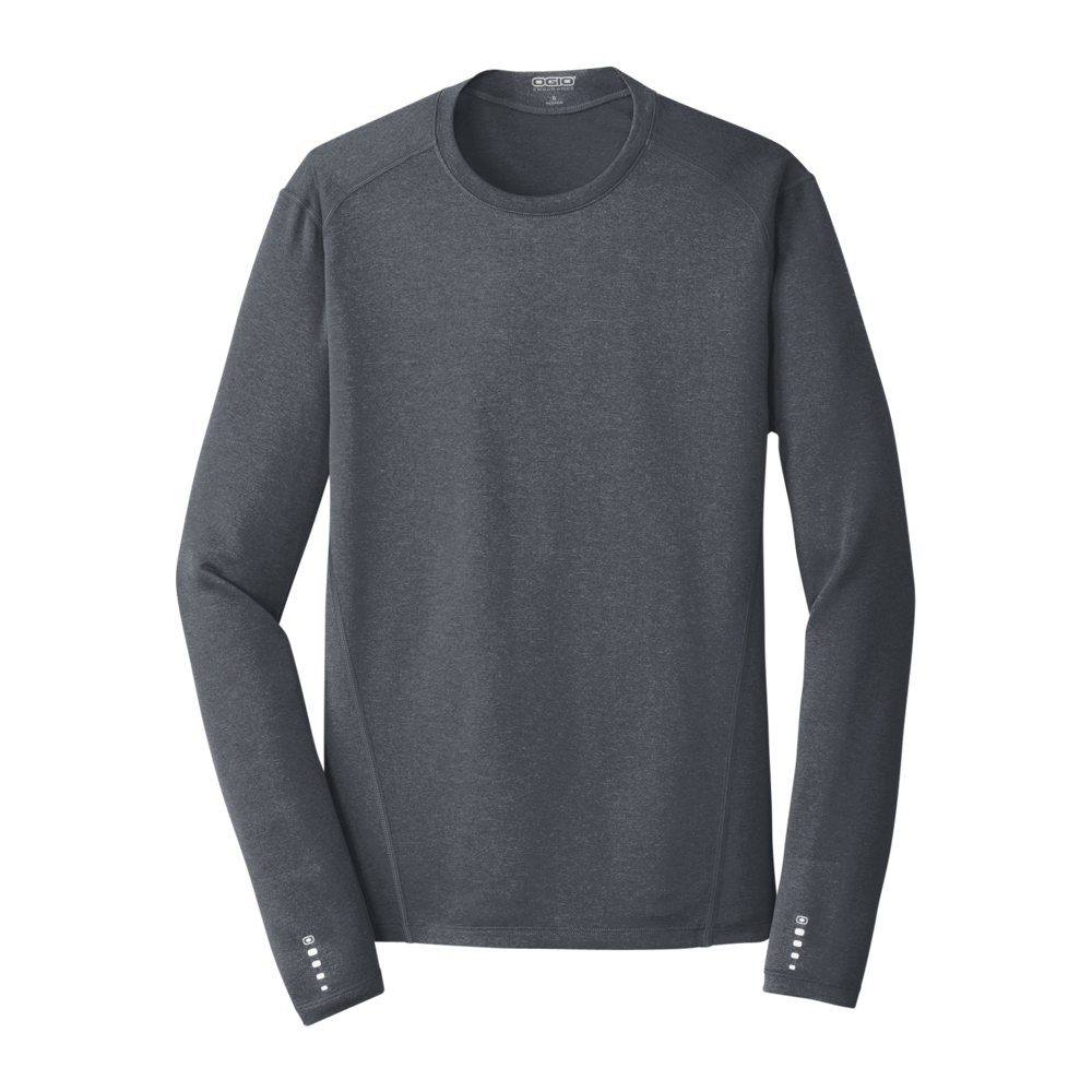 Wholesale OGIO Long Sleeve Pulse Crew - Wine-n-Gear