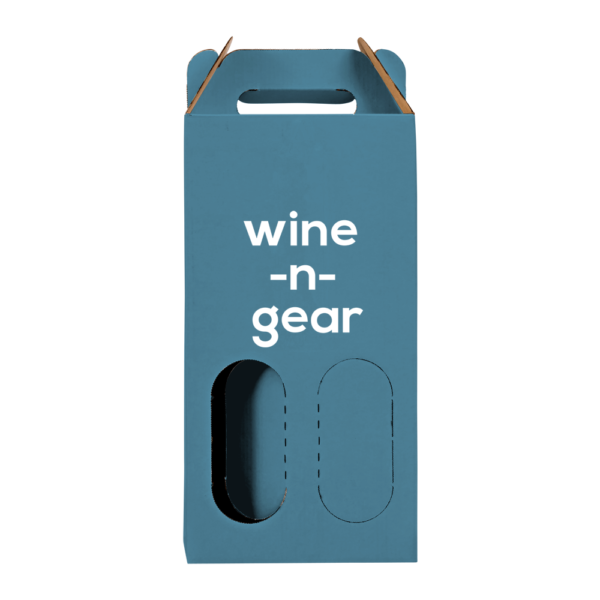 2-Bottle Cardboard Carrier