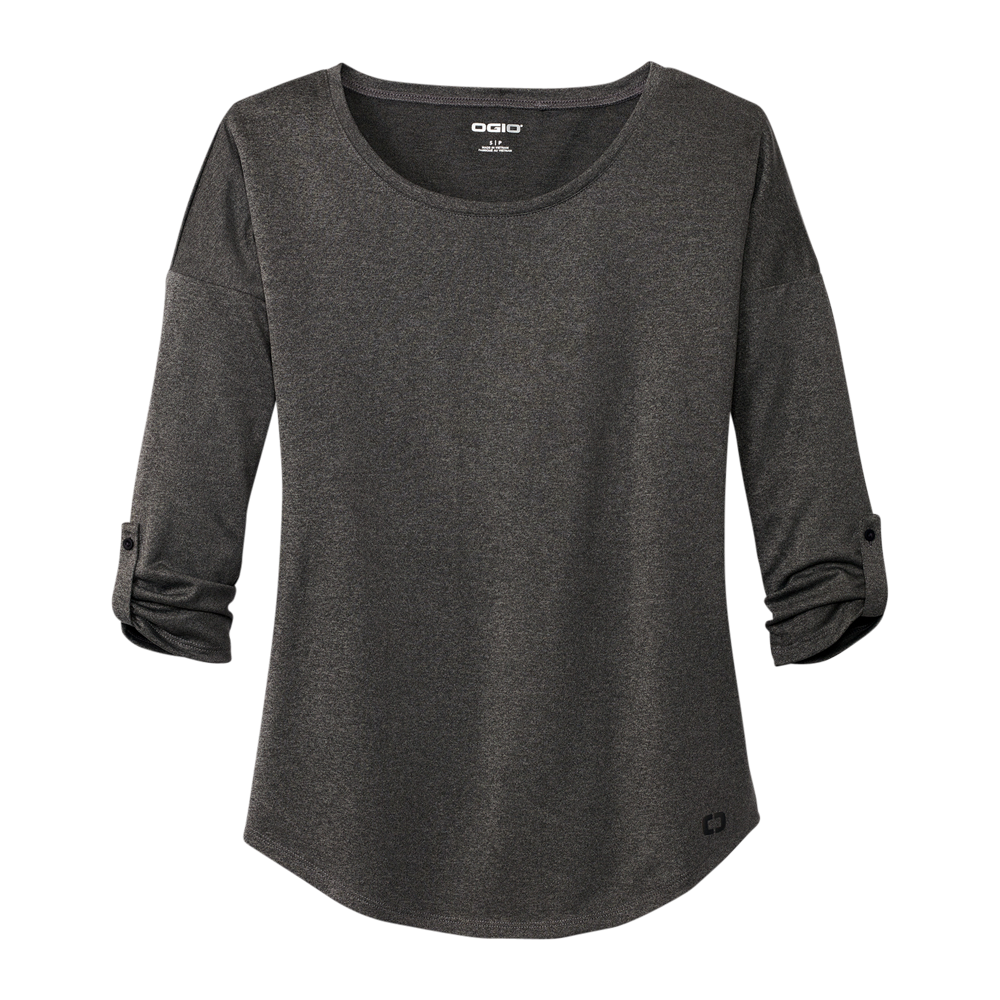 Wholesale OGIO Ladies Scoop 3/4-Sleeve - Wine-n-Gear