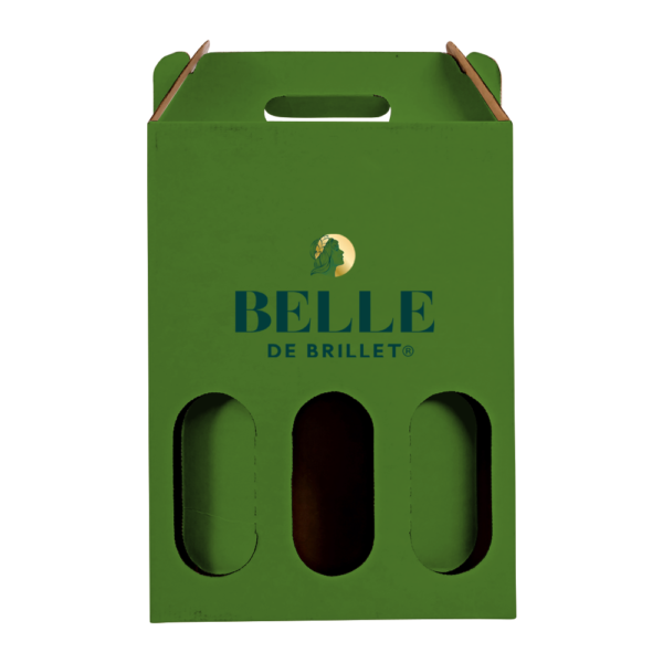 3-Bottle Cardboard Carrier