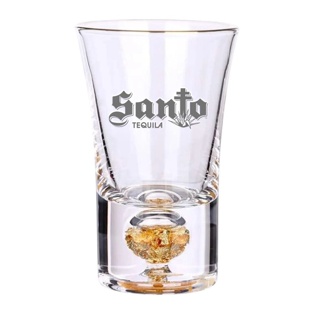 Wholesale Gold Rimmed Shot Glass 1 5oz Wine N Gear