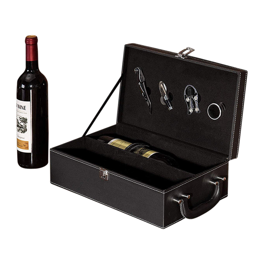 Wholesale 2-Bottle Wine Suitcase - Wine-n-Gear