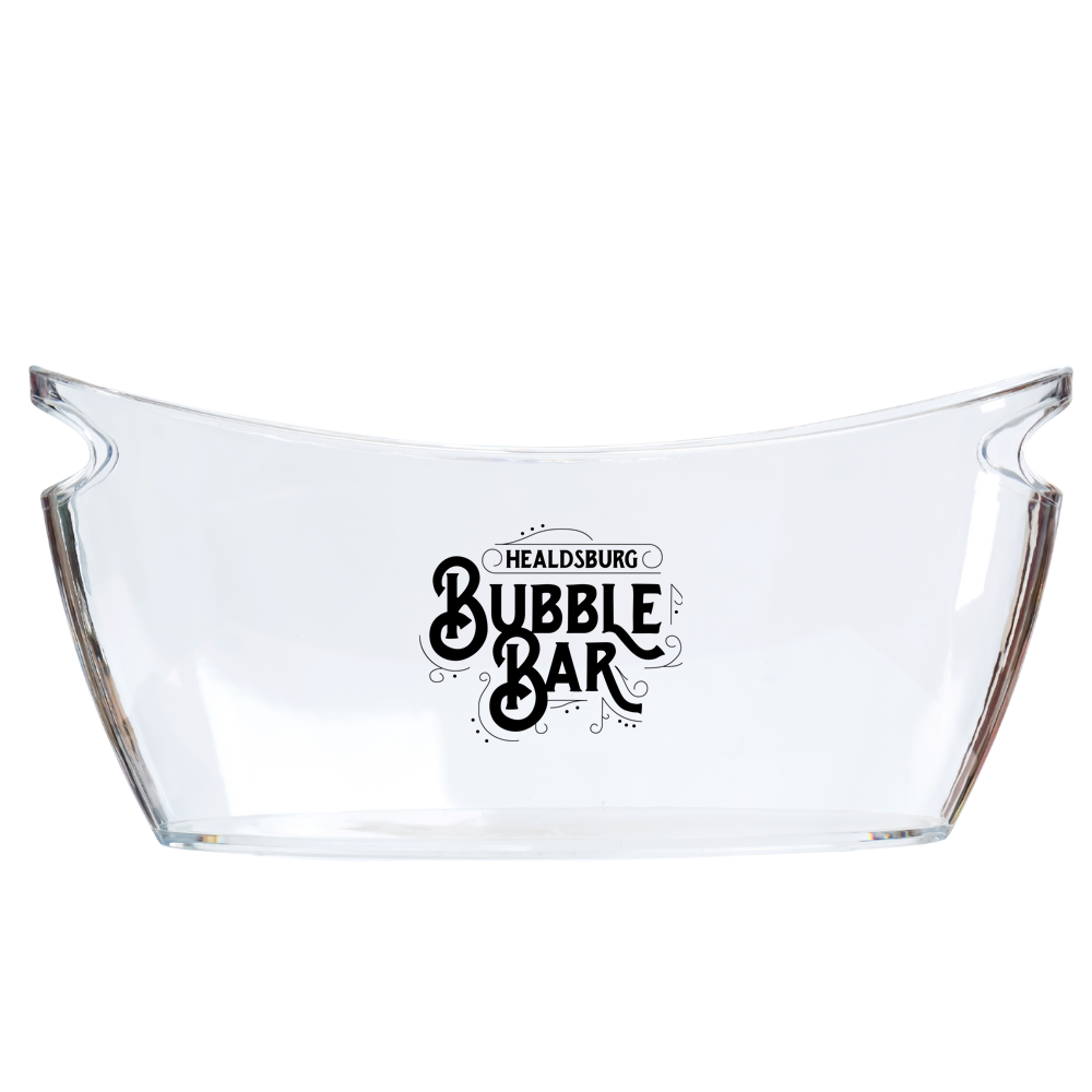 Wholesale Acrylic Party Tub 7L - Wine-n-Gear