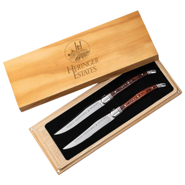 Laguiole Steak Knives, 2 pcs.