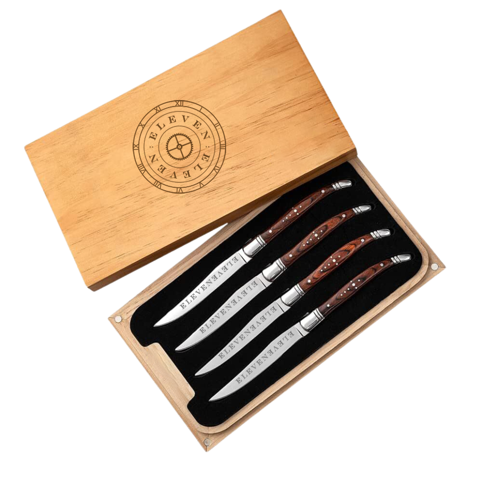 Wholesale Laguiole Steak Knives, 4 pcs. - Wine-n-Gear