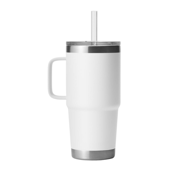 Tumbler with Handle and Straw 25oz