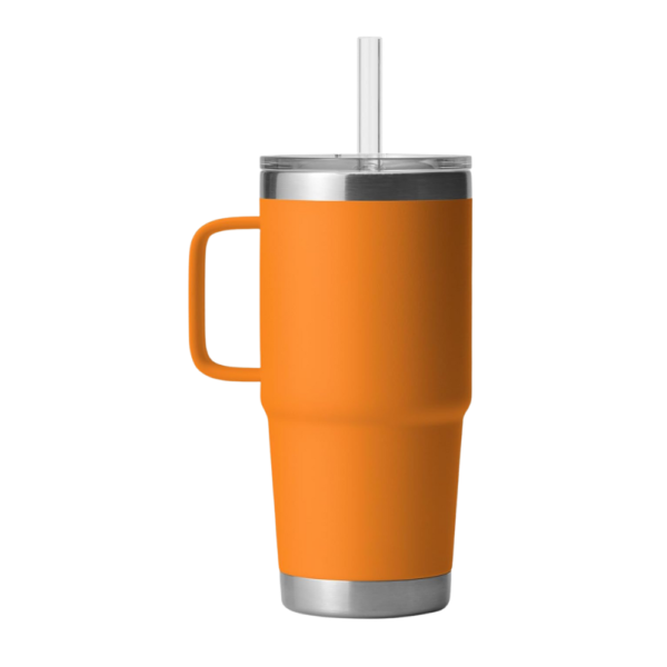 Tumbler with Handle and Straw 25oz