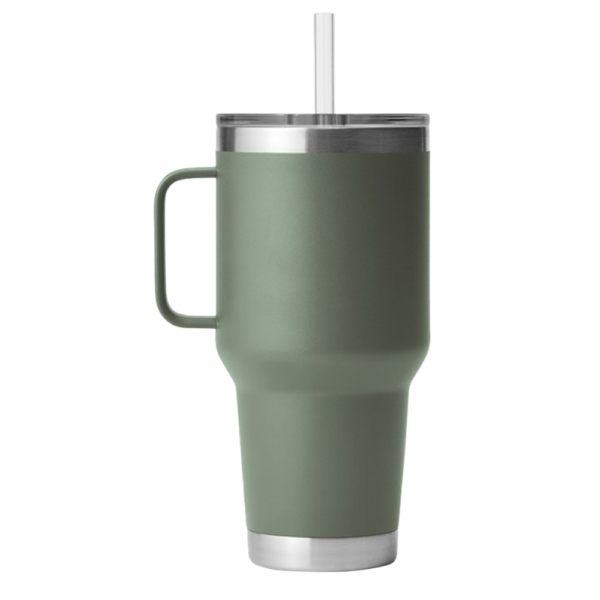 Tumbler with Handle and Straw 35oz