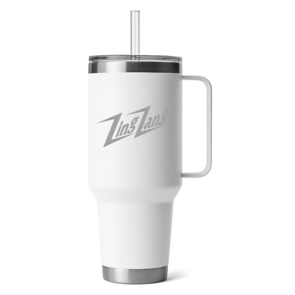 42oz. Insulated Tumbler with Handle and Straw