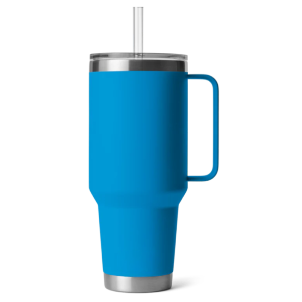 42oz. Insulated Tumbler with Handle and Straw