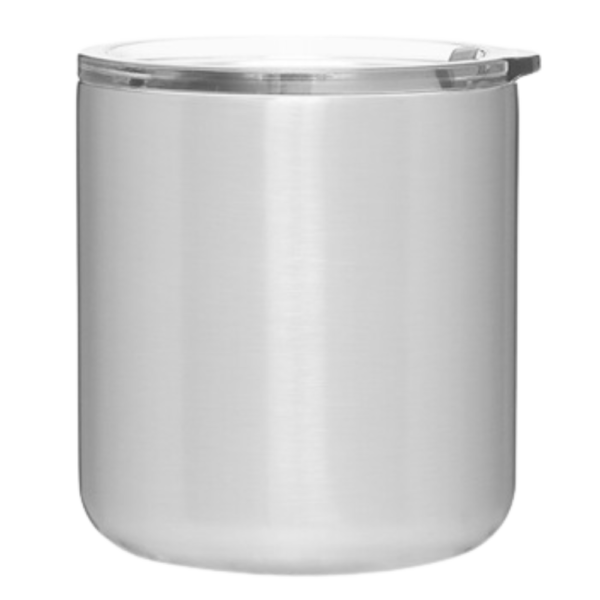 Double-Wall Stainless Lowball Tumbler 12oz