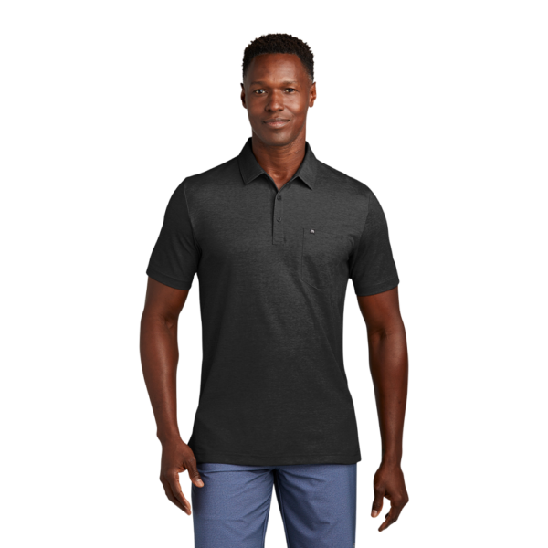 TravisMathew Oceanside Heather Pocket Polo