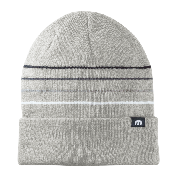 TravisMathew Striped Cuffed Beanie