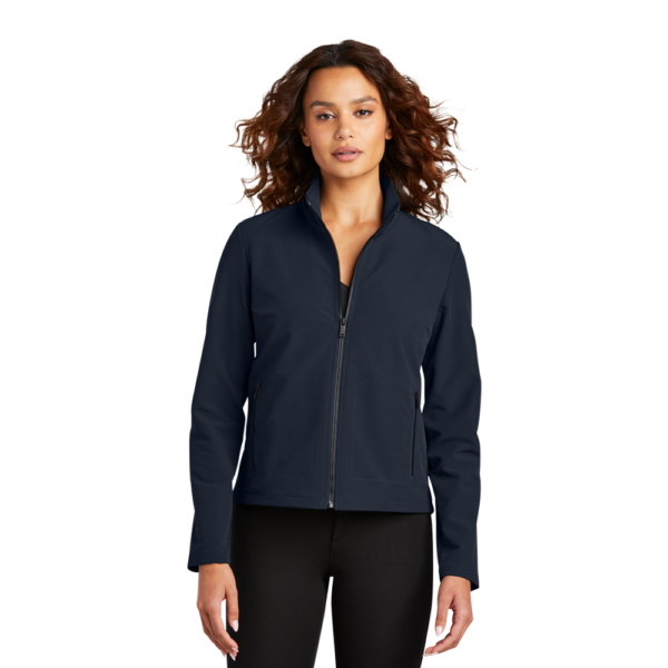 Mercer + Mettle Ladies Stretch Soft Shell Jacket