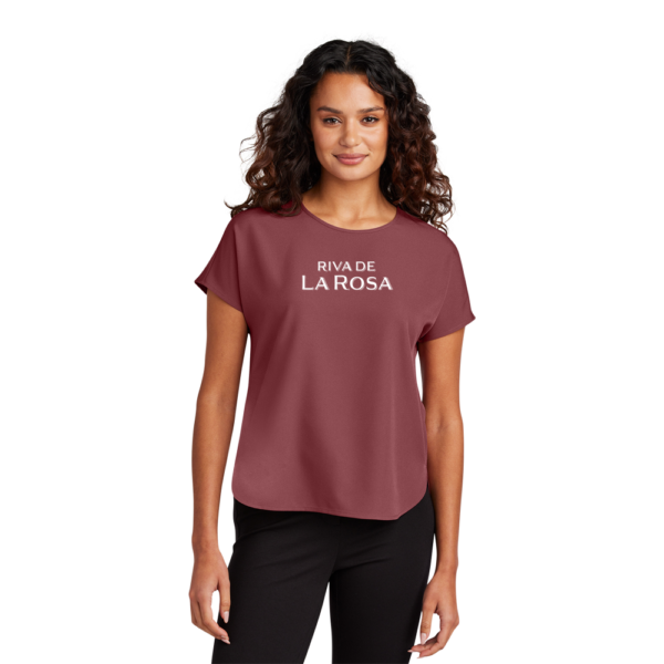 Mercer + Mettle Ladies Stretch Crepe Crew