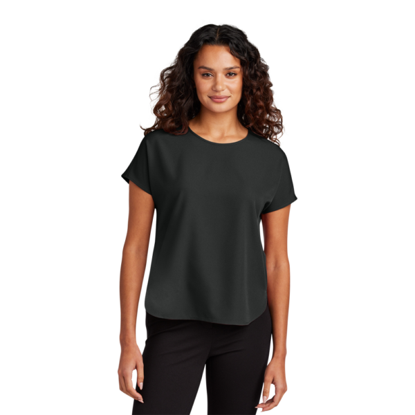 Mercer + Mettle Ladies Stretch Crepe Crew