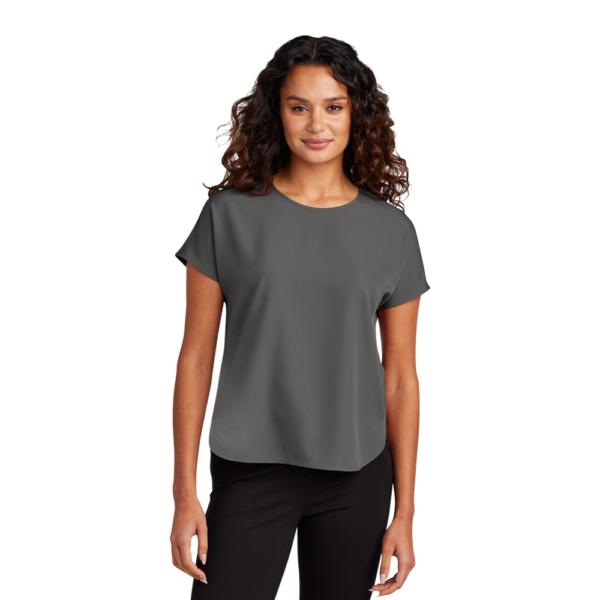 Mercer + Mettle Ladies Stretch Crepe Crew