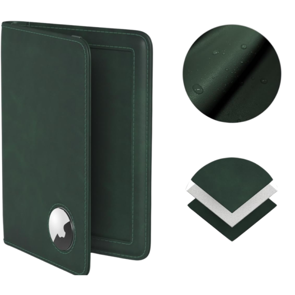 Passport Holder with AirTag Slot