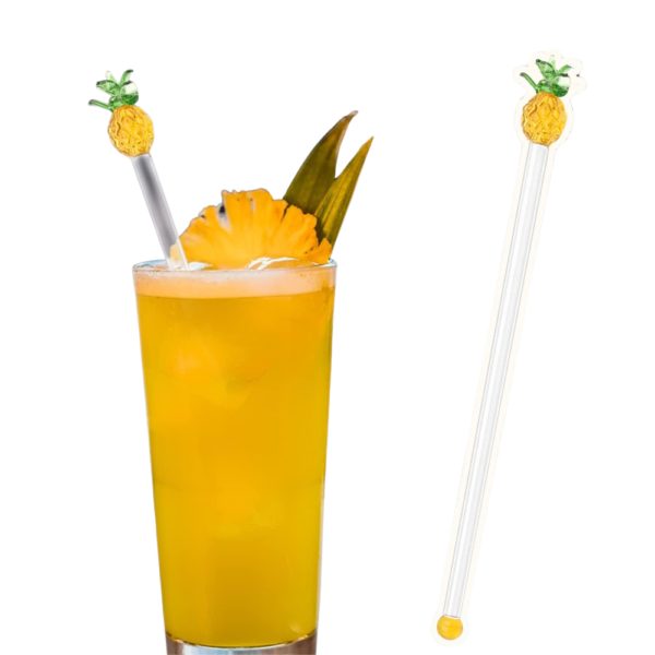 Glass Swizzle Stick (Molded)