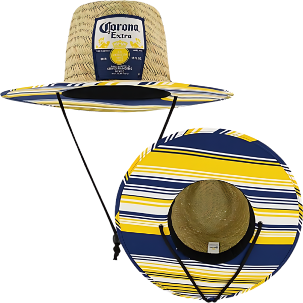 Full Color Base Lifeguard Straw Hat