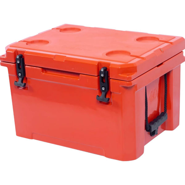 40L Ice Chest with 4 Molded-in Cup Holders