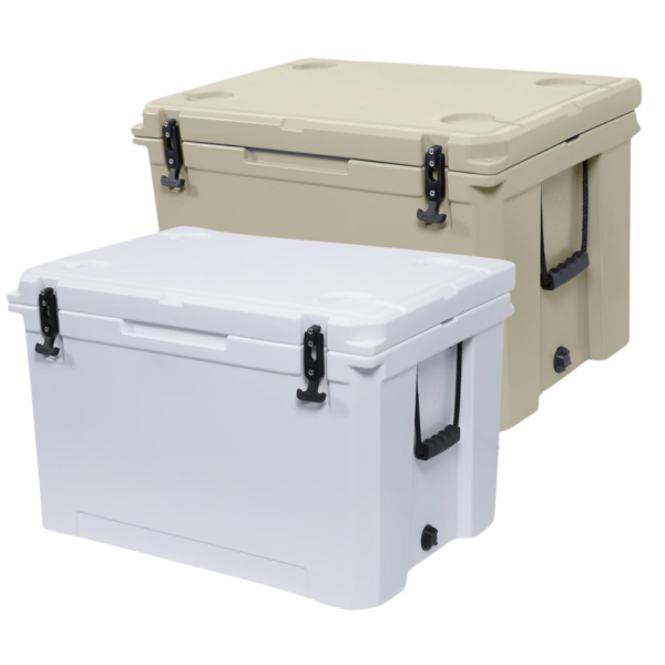 110L Ice Chest with 4 Molded-in Cup Holders