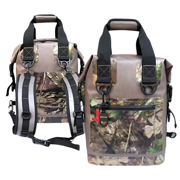 Roll Top Cooler Bag with Backpack Straps