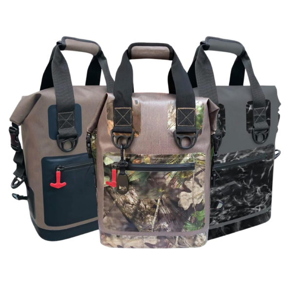 Roll Top Cooler Bag with Backpack Straps