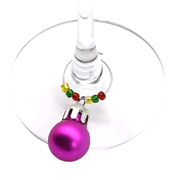 Christmas Wine Glass Charms