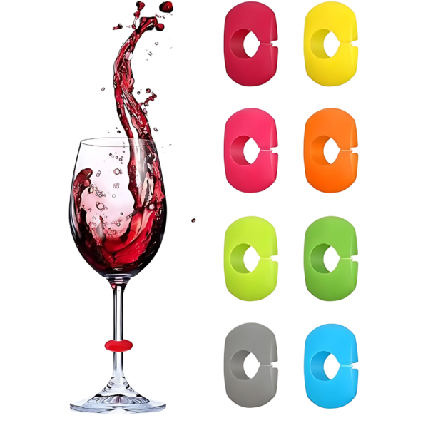 Silicone Wine Charms