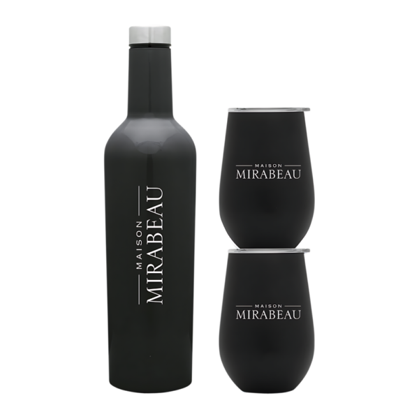 Wine Growler & Tumbler Luxury Gift Set