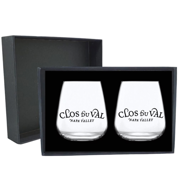 Twin Stemless Wine Glass Gift Set