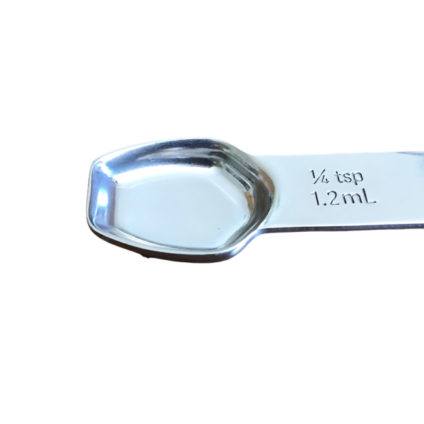 Stainless-Steel Double-Ended Measuring Half Teaspoon and Tablespoon