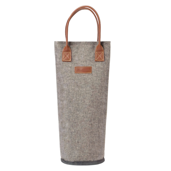 1-Bottle Insulated Wine Tote Carrier